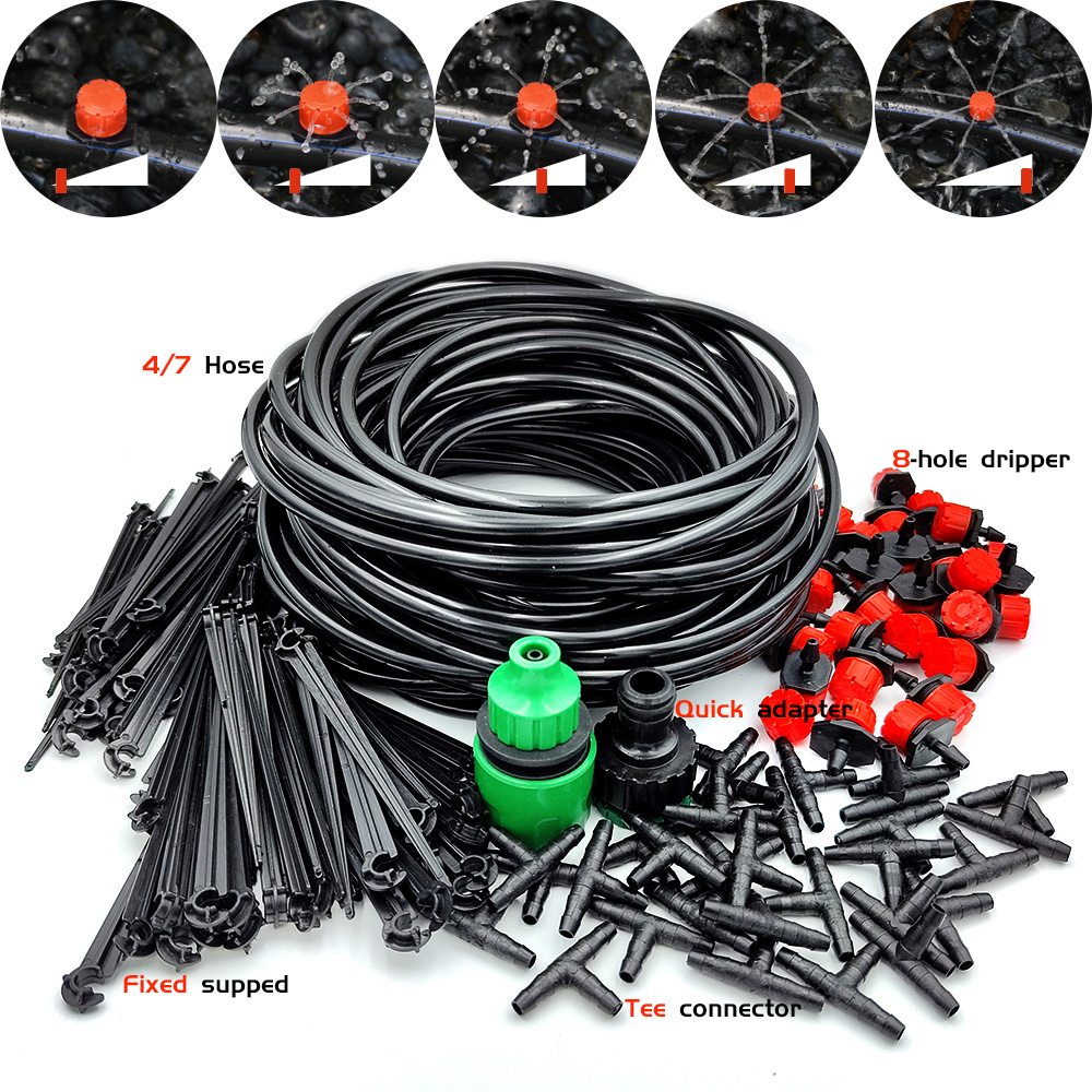 Irrigation Drip Tape - Теплица, 15-30 м, рандомный автоматический полив,