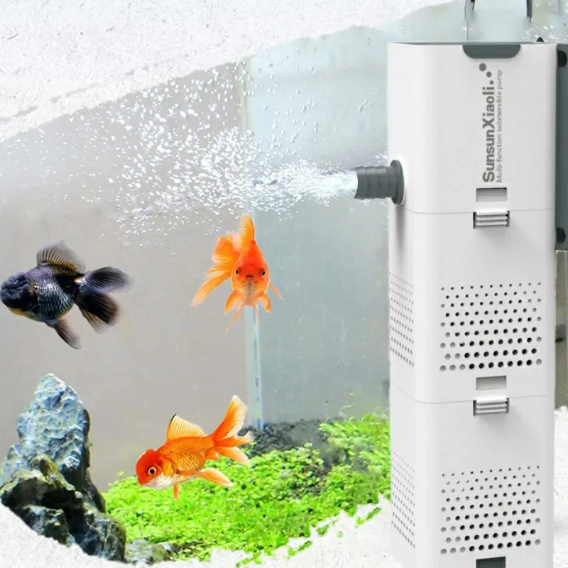 Aquaculture Aerator Pump - 3 в 1, аквариумный фильтр-насос, аквариумный