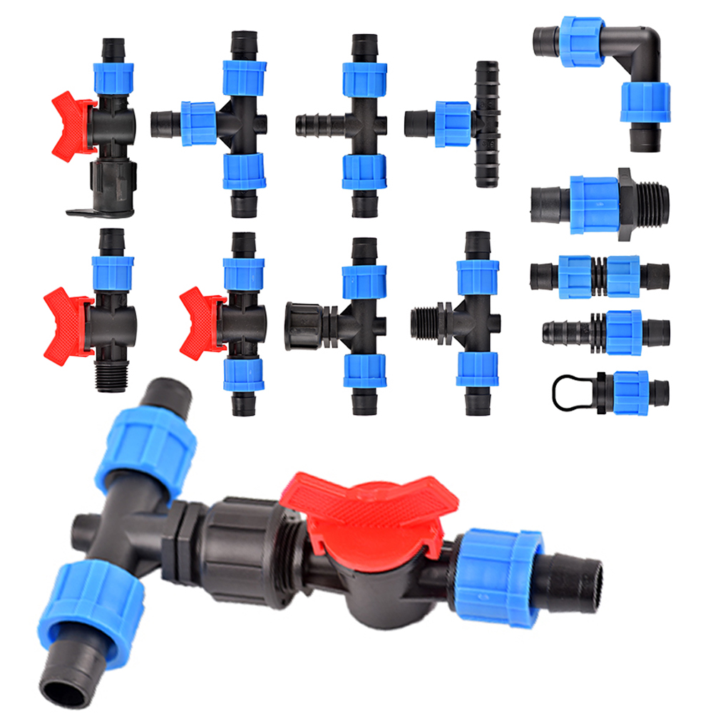 Irrigation Drip Tape - 16-миллиметровые разъемы для капельной ленты для
