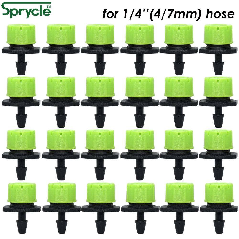 Irrigation Drip Tape - SPRYCLE 50-800 шт. зеленый 1/4 ''регулируемый