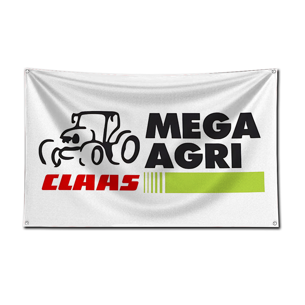 Флаг-баннер для трактора и ком – обзор и цена Agriculture Farming Logos