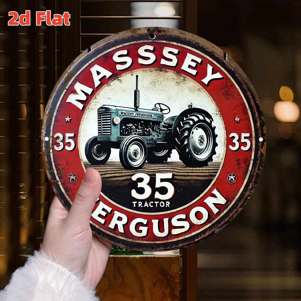 2D плоская круглая металлическ – обзор и цена Agriculture Farming Logos