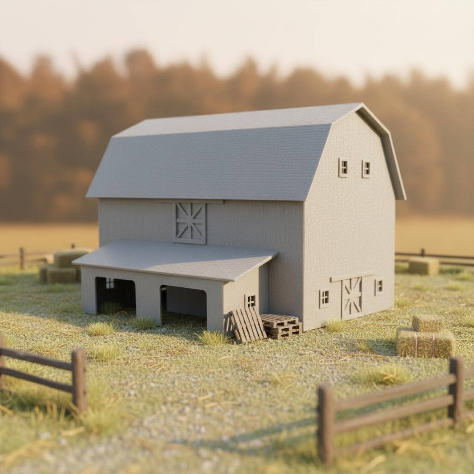 Модель фермерского здания 1:87 – обзор и цена Farming A